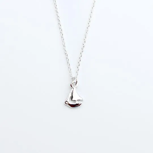 Congrats Grad Necklace - Smooth Sails