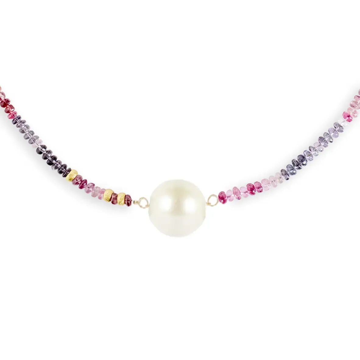 Cotton Candy Pearl Necklace