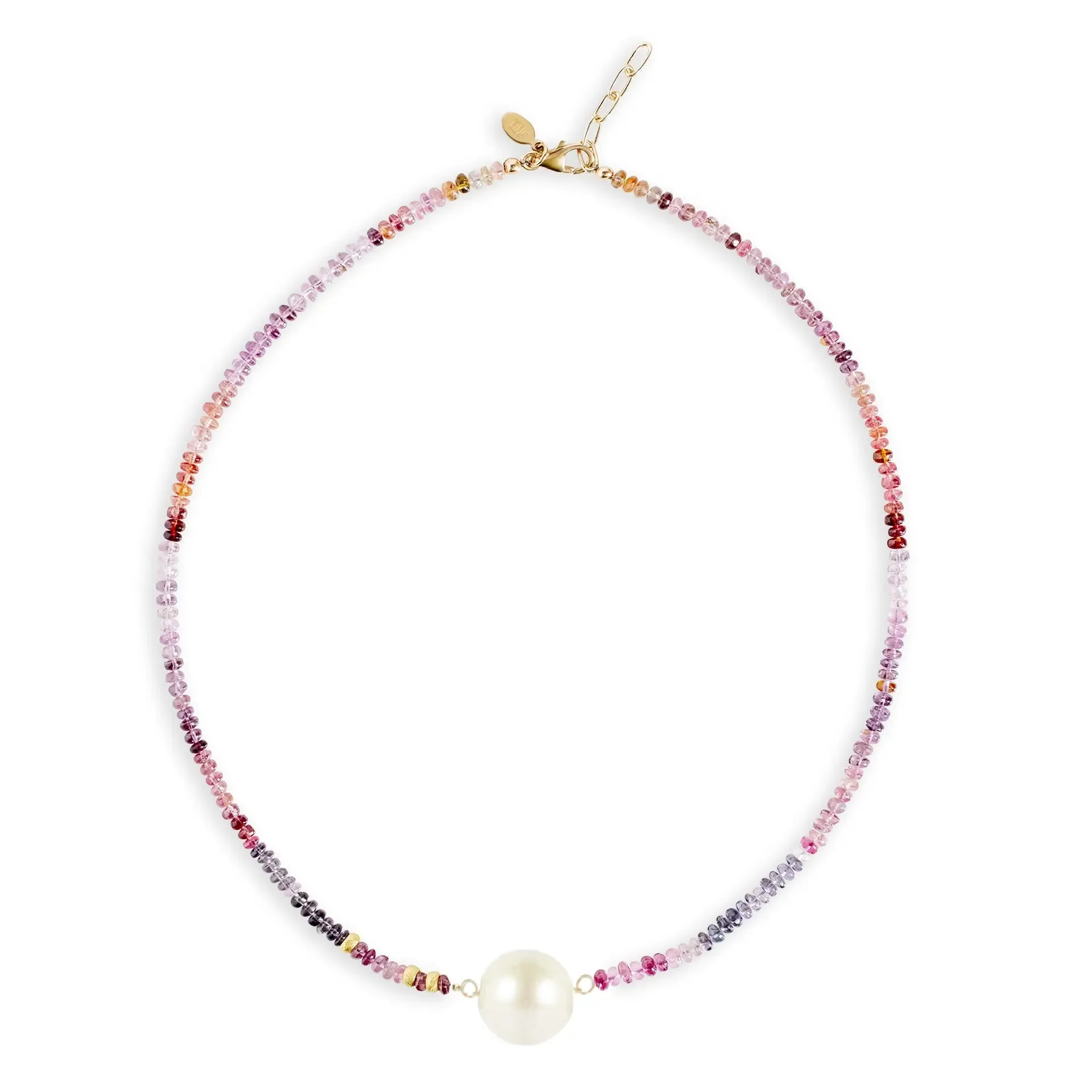 Cotton Candy Pearl Necklace