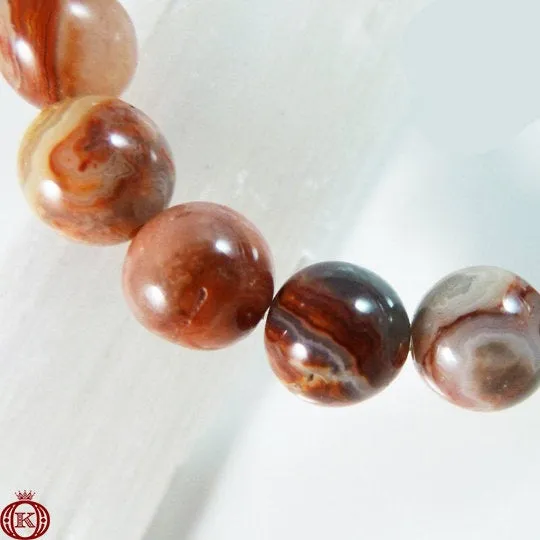 Crazy Agate Smooth Round