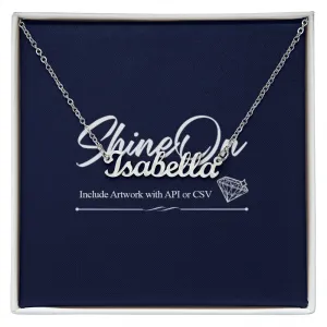 Custom Necklace With Personalized Name