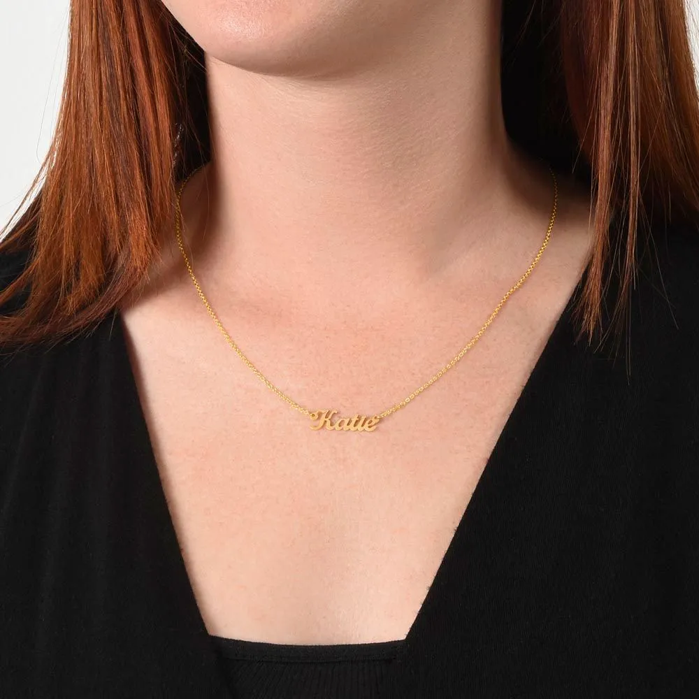 Custom Necklace With Personalized Name