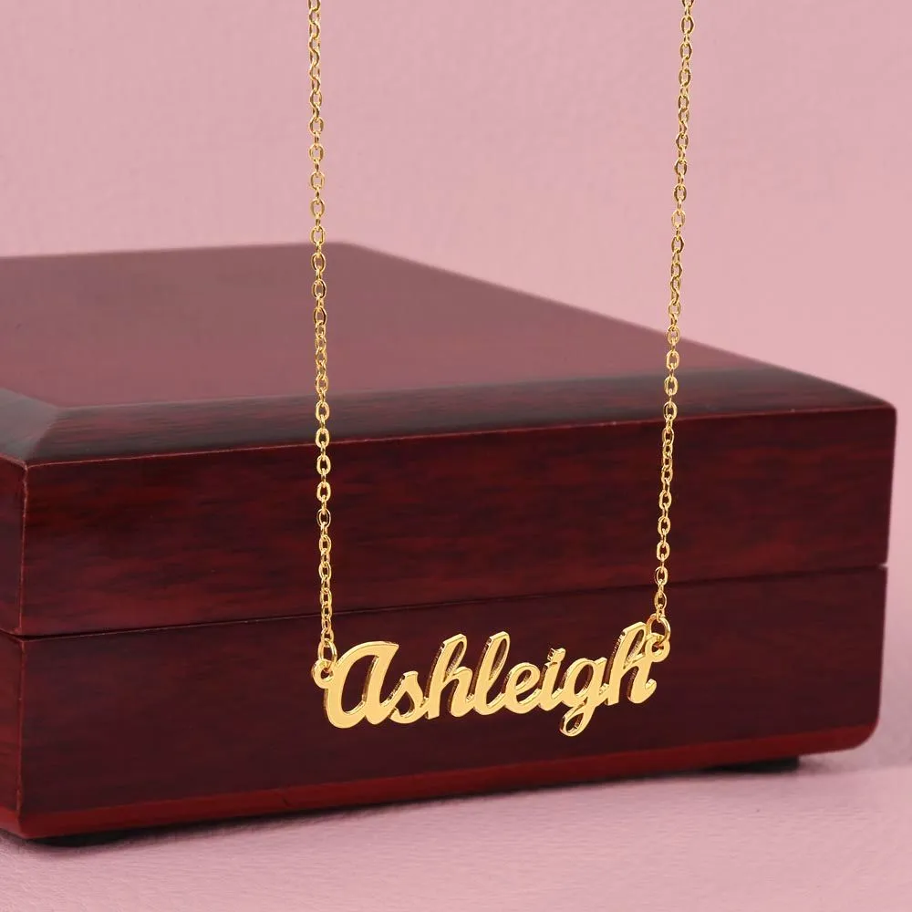 Custom Necklace With Personalized Name