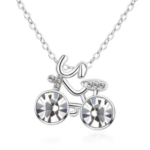 Cycolinks Crystal Stone Bicycle Necklace BOGOF