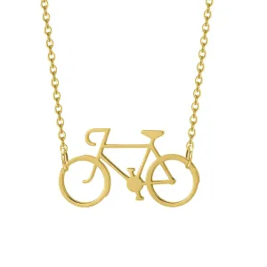 Cycolinks Stainless Steel Road Bike Necklace