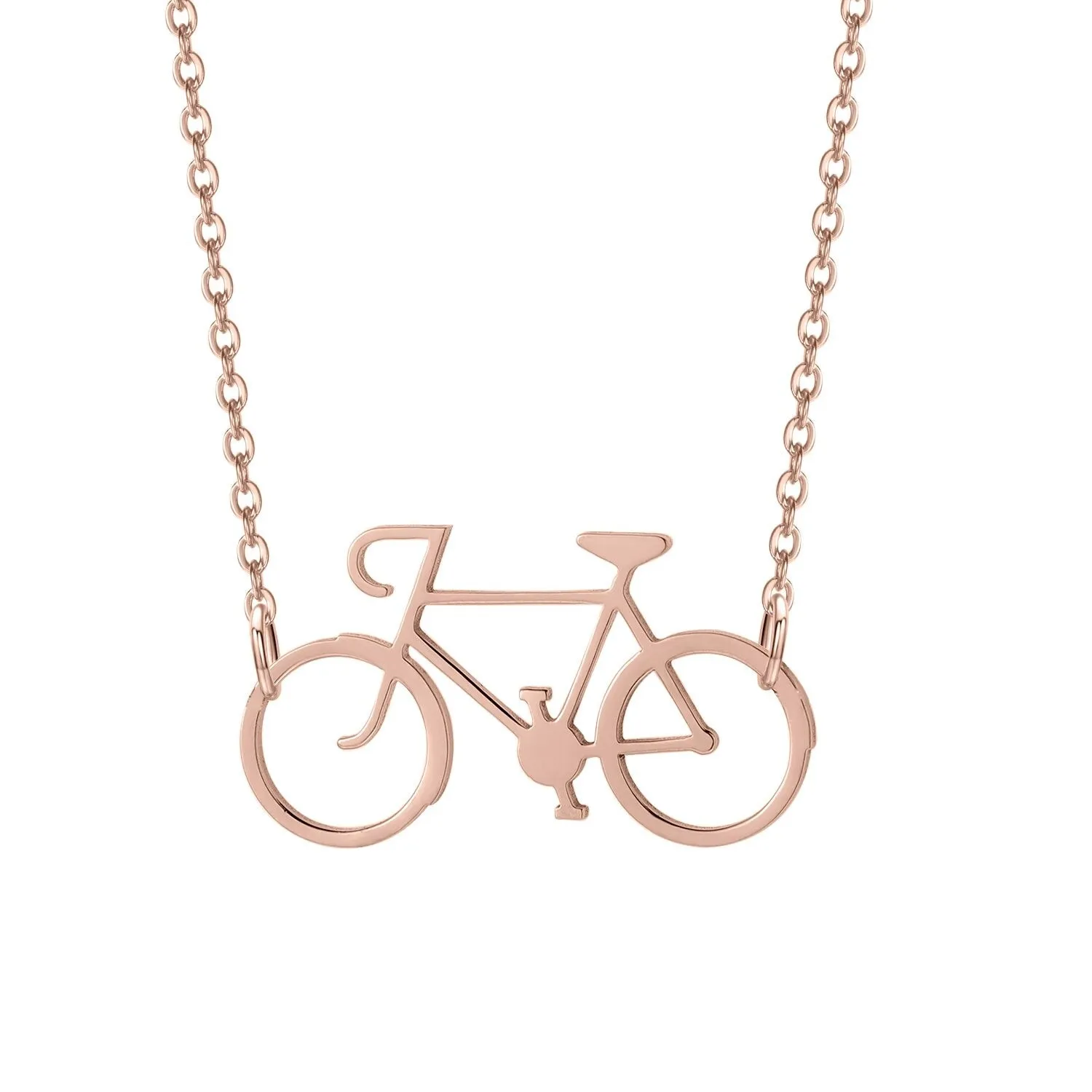 Cycolinks Stainless Steel Road Bike Necklace