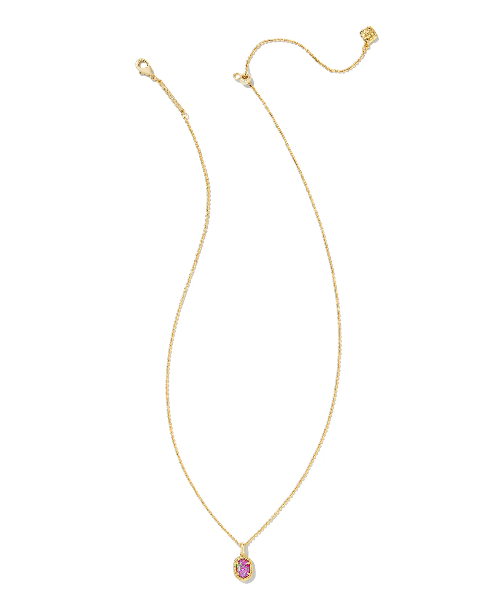 Daphne Framed Pendant Necklace