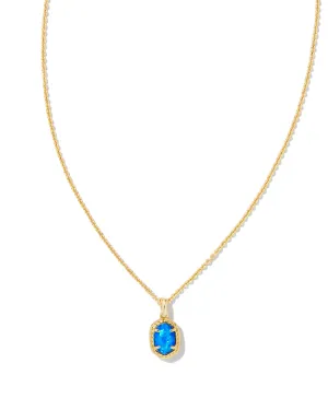 Daphne Framed Pendant Necklace