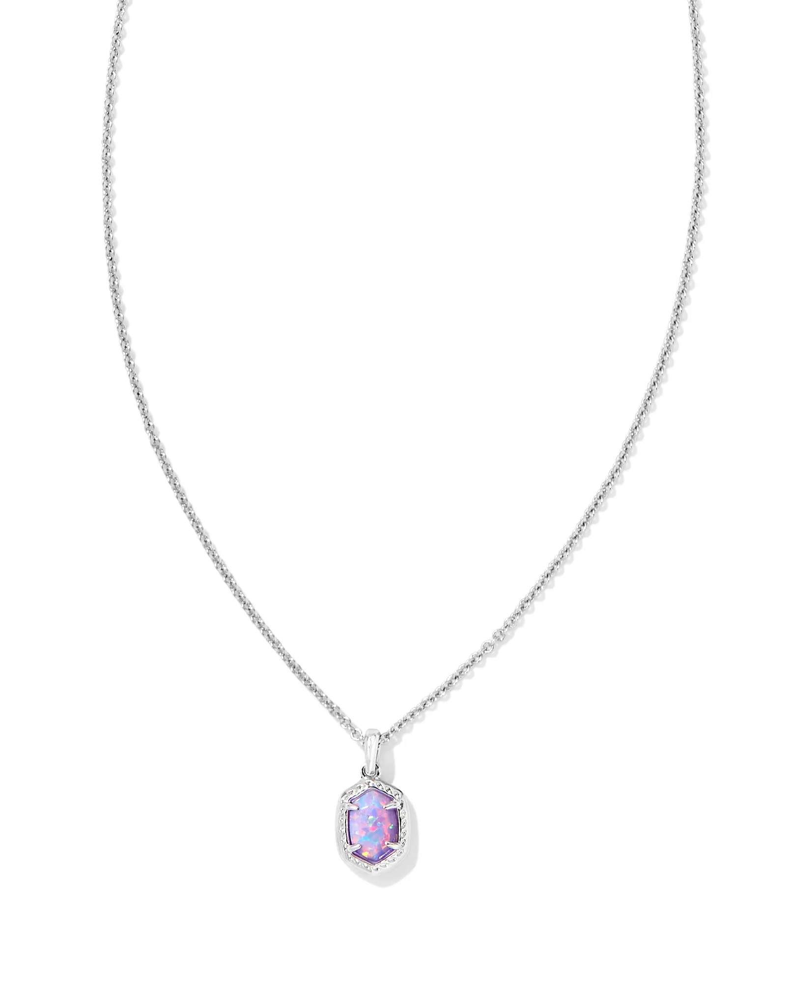 Daphne Framed Pendant Necklace