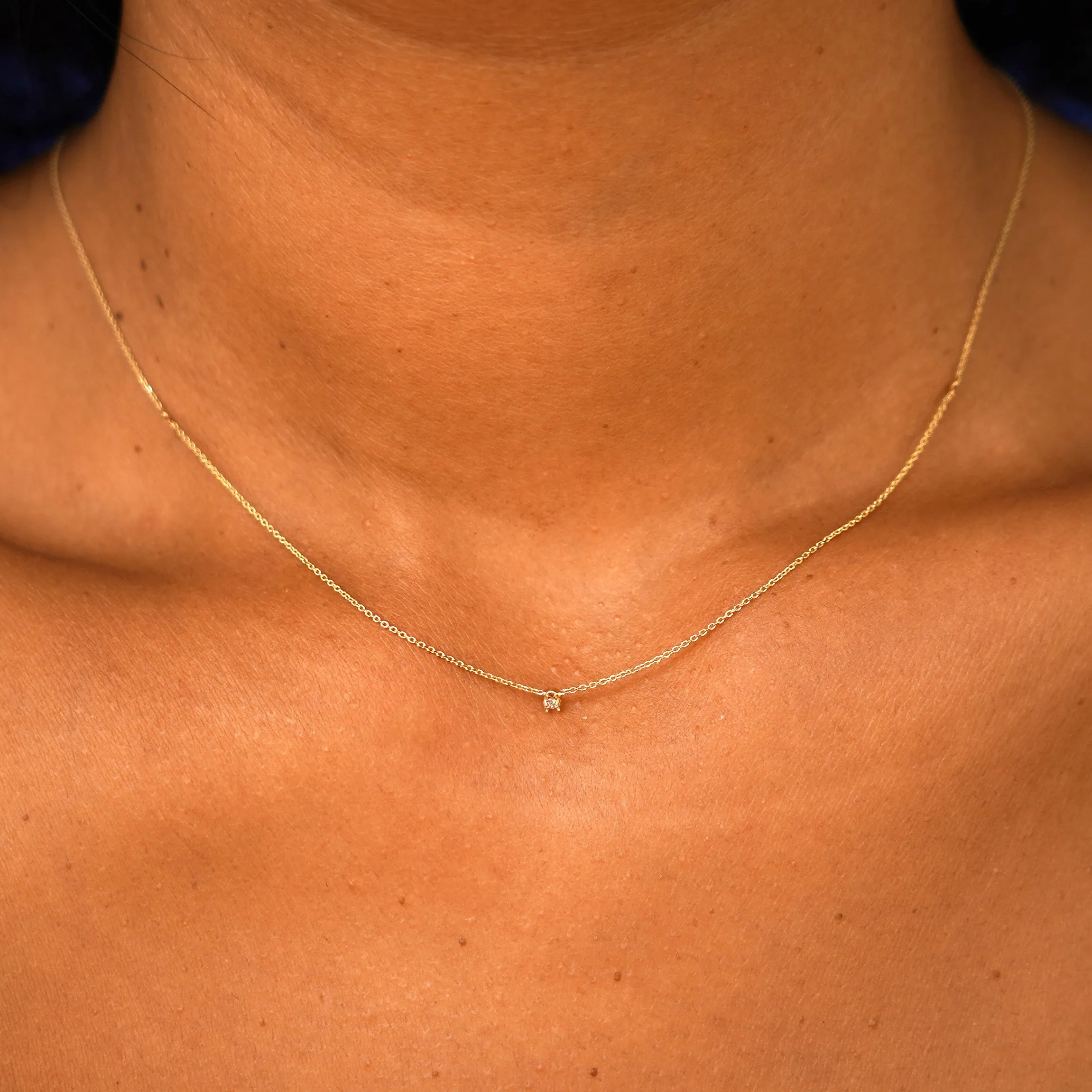 Diamond Cable Necklace