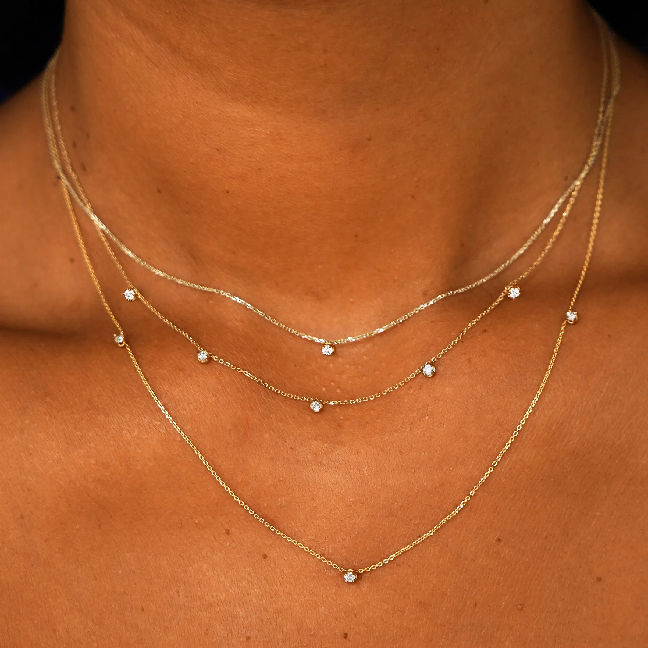 Diamond Cable Necklace
