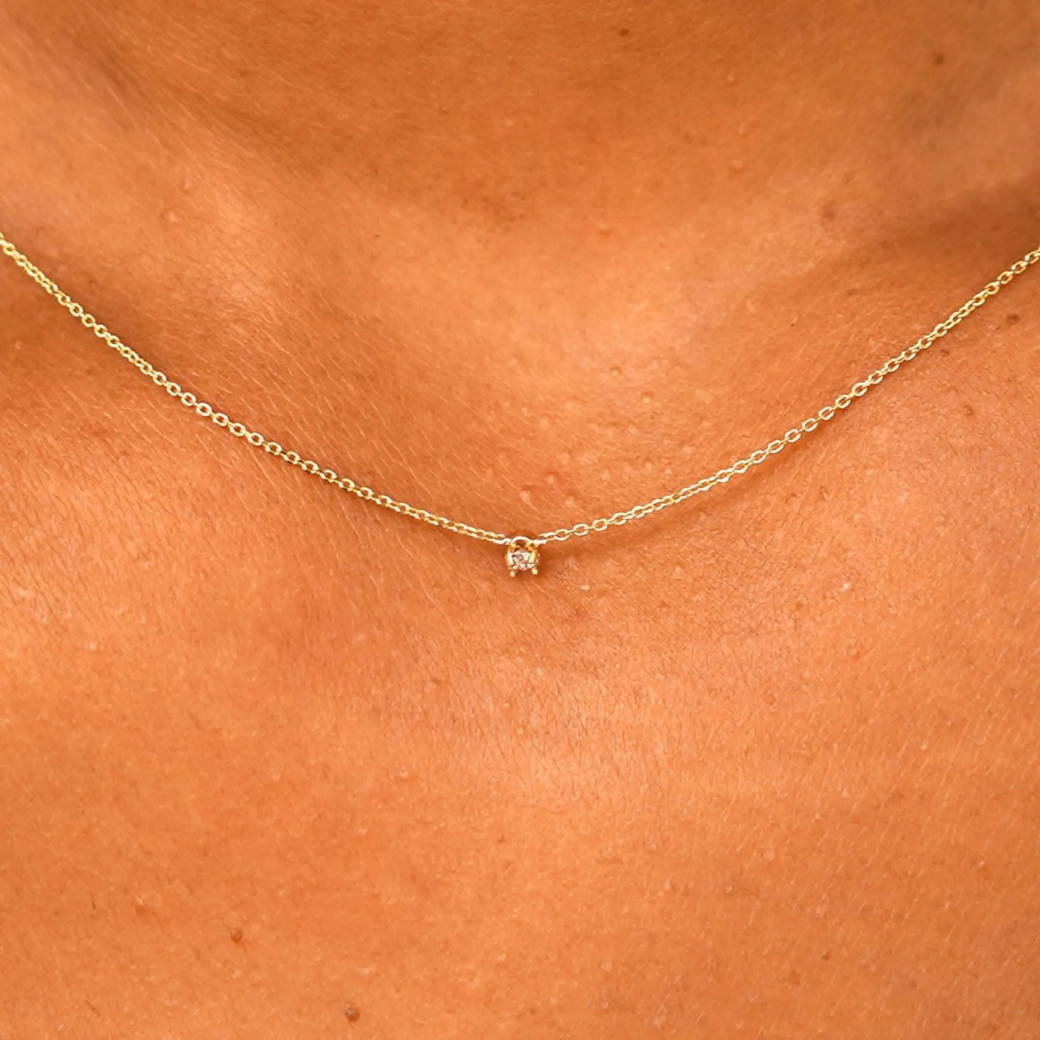 Diamond Cable Necklace