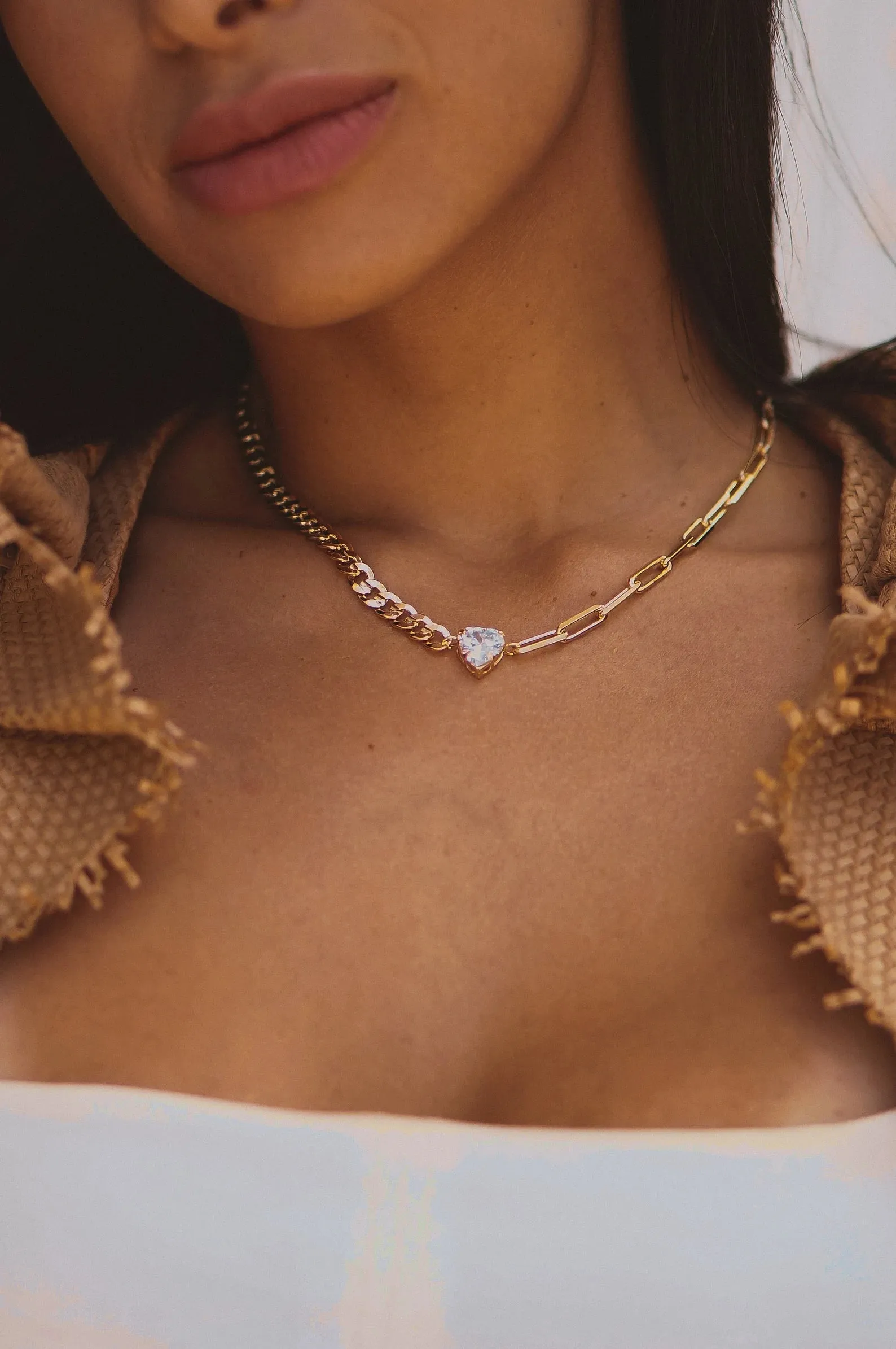 Diamond Heart Necklace