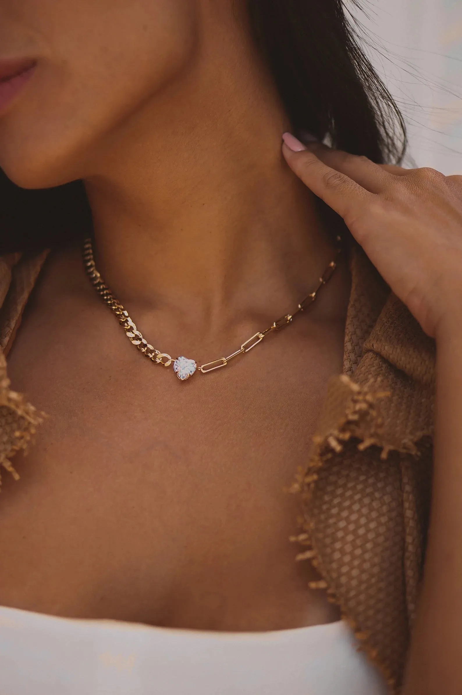 Diamond Heart Necklace