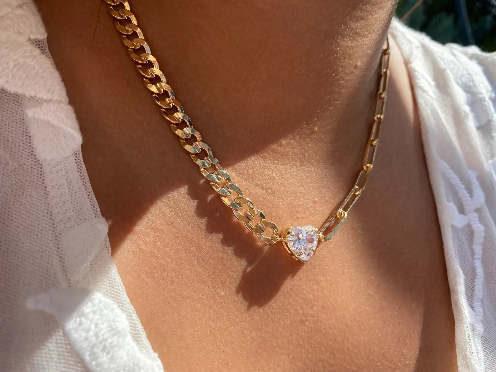 Diamond Heart Necklace