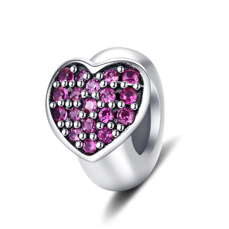 Diamond Heart Romantic Bead