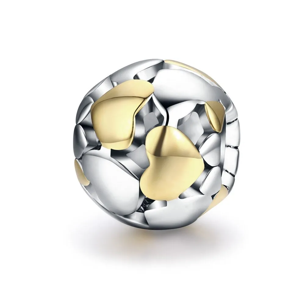 Diamond Heart Romantic Bead