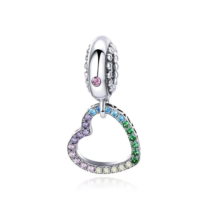 Diamond Heart Romantic Bead