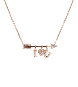 Diamond I LOVE YOU Necklace