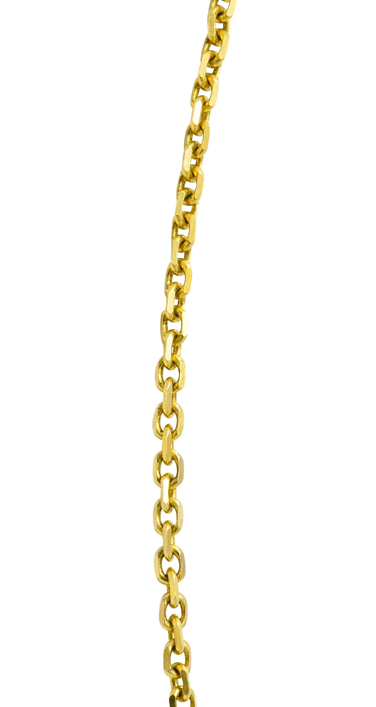 Diamond Solitaire 14 Karat Gold Necklace