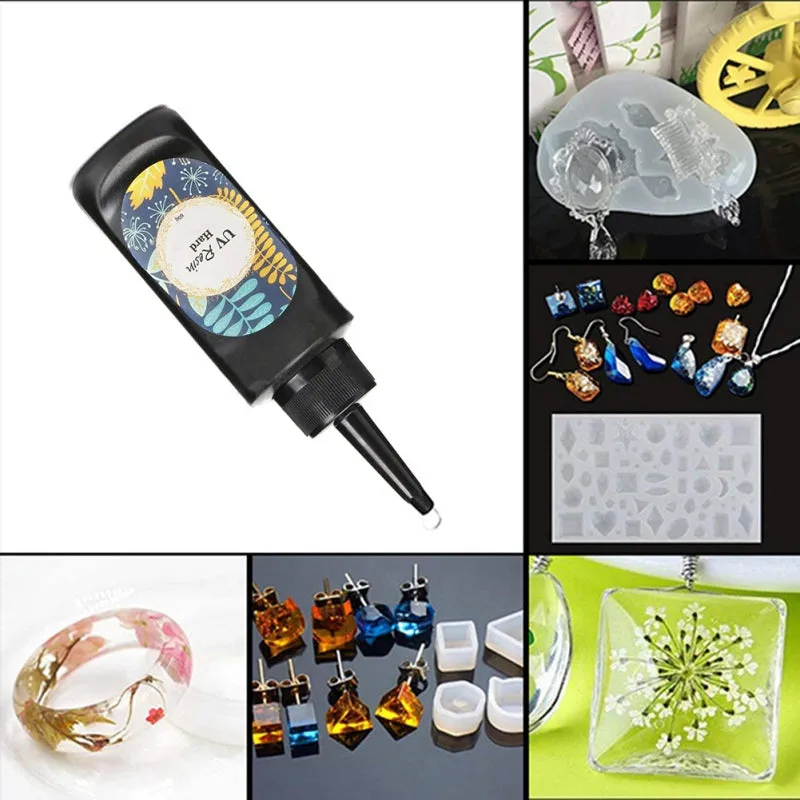 DIY Item UV Resin Epoxy DIY Jewelry Making Transparent Hard Curing