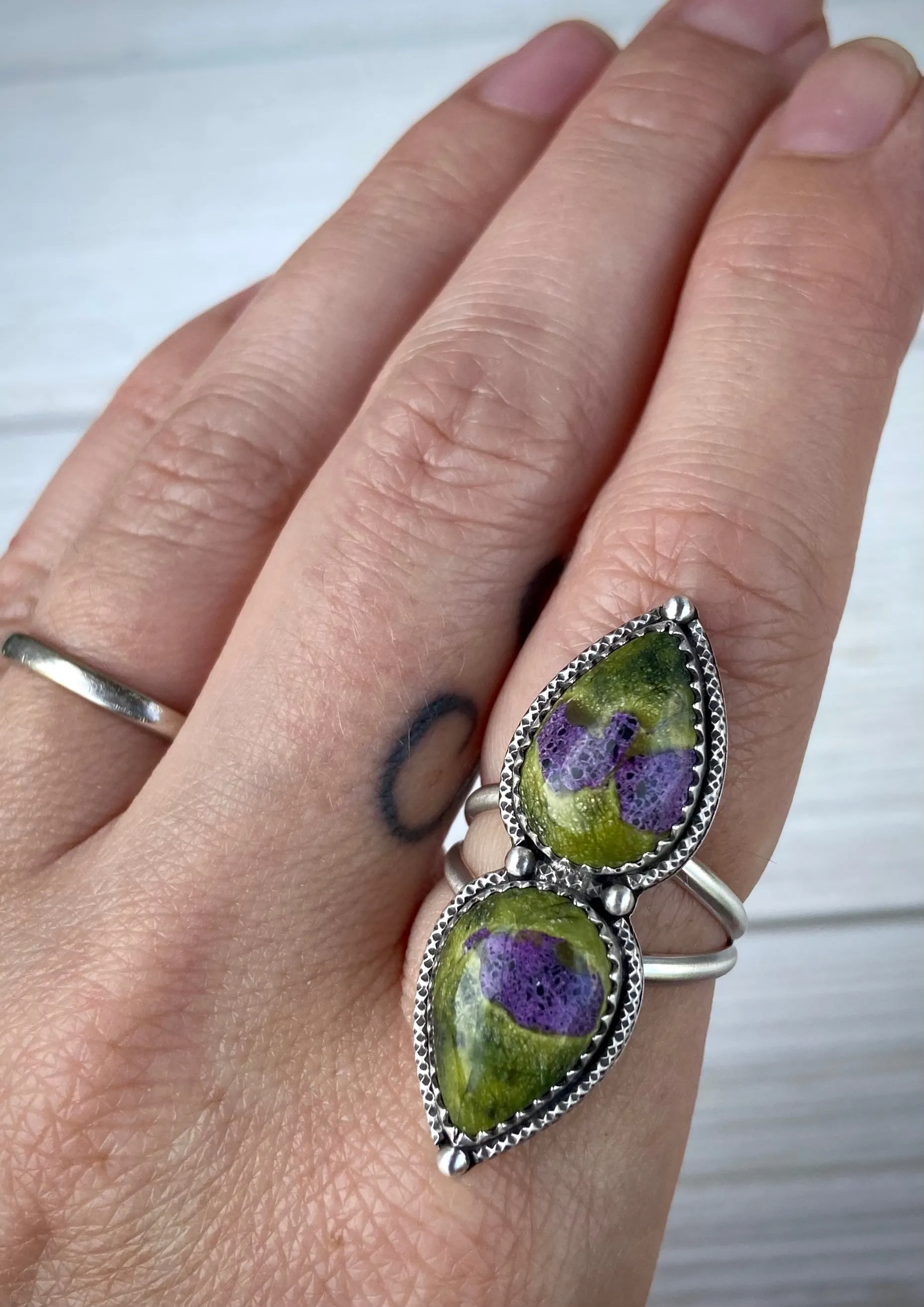 Double Atlantisite Ring