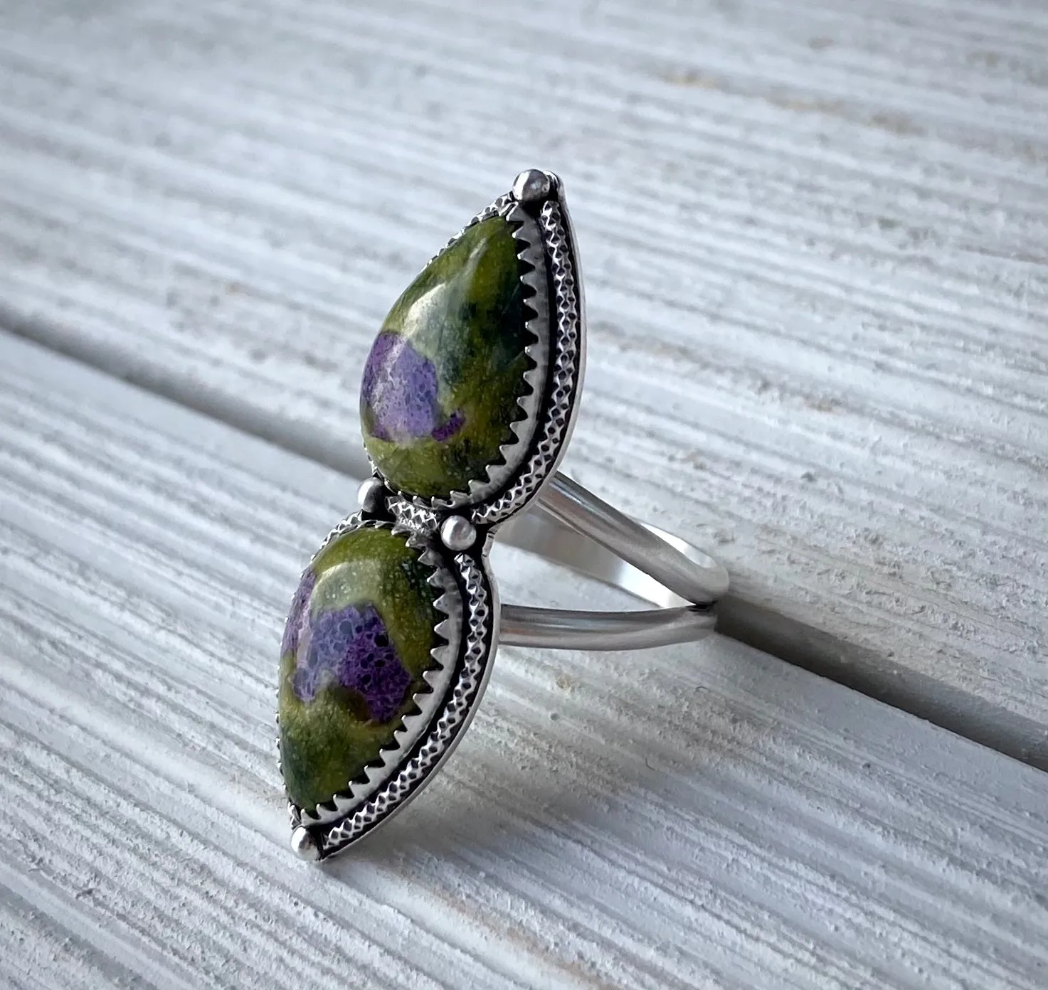 Double Atlantisite Ring