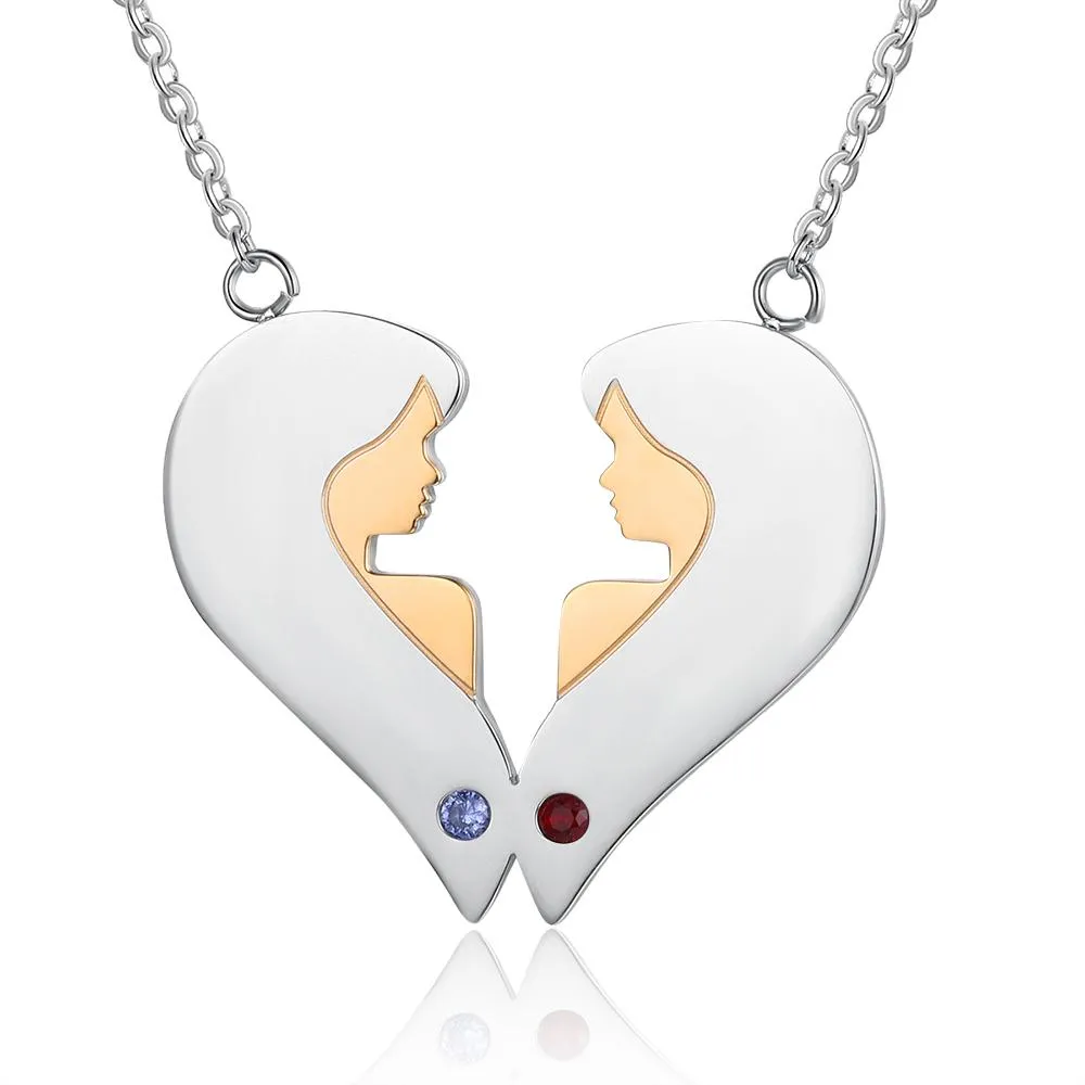 Double Sisters Custom Necklace