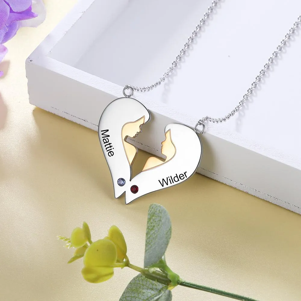Double Sisters Custom Necklace