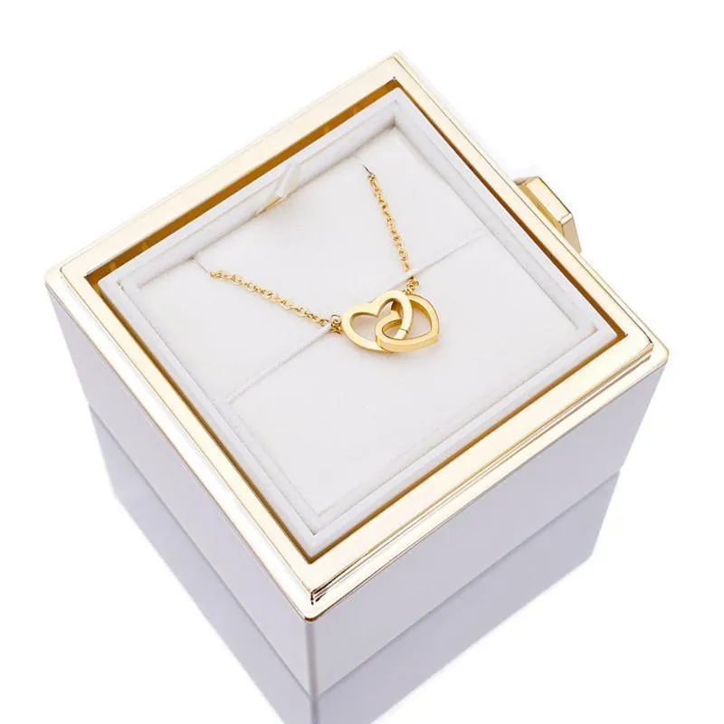 Eternal Rose Box - Engraved Persona Necklace And Box
