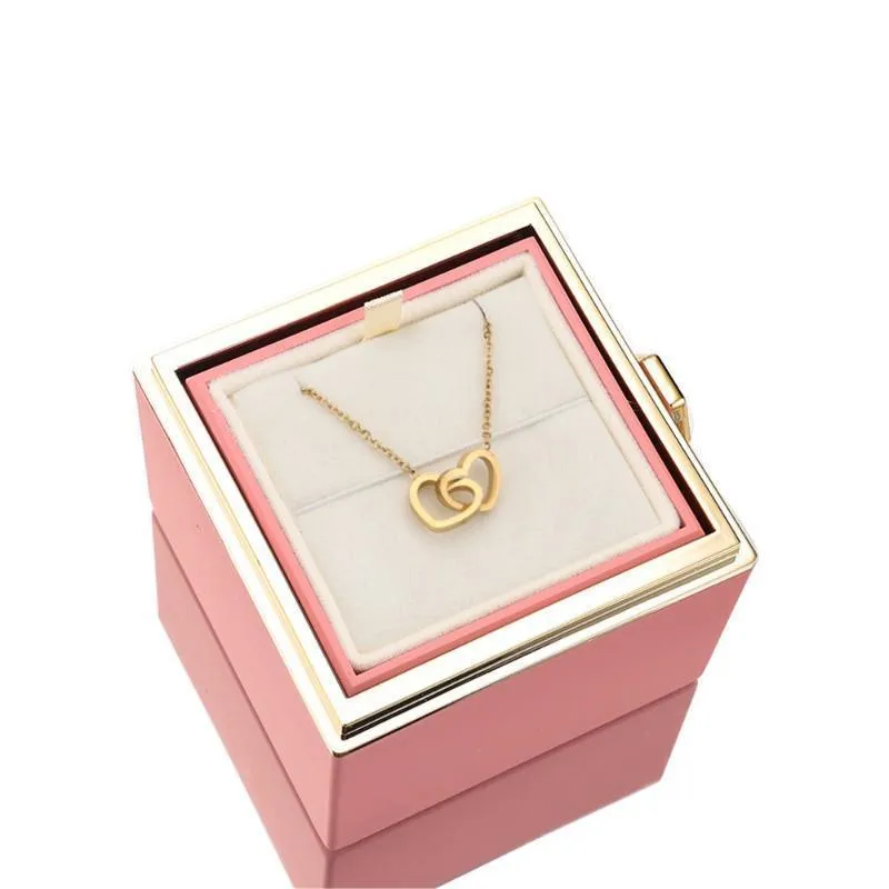 Eternal Rose Box - Engraved Persona Necklace And Box