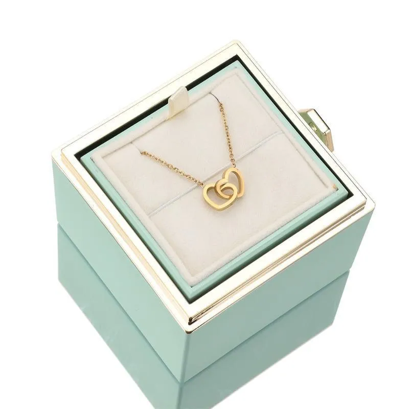 Eternal Rose Box - Engraved Persona Necklace And Box