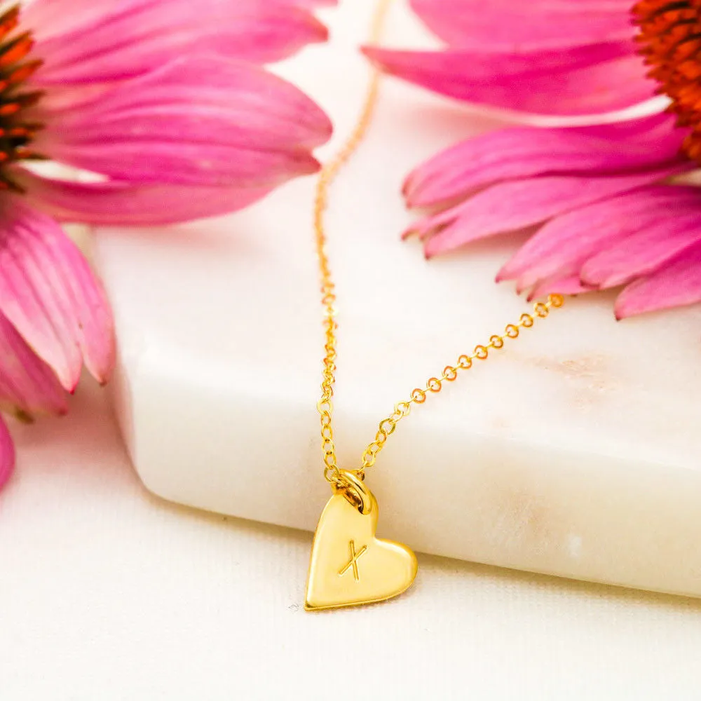 Every Love Story is Beautiful Heart Charm Necklace