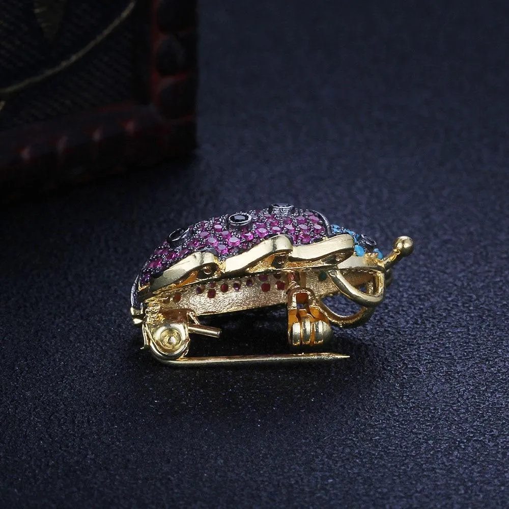 Fashion Lovely Tortoise Bee Insect Pendant Necklace, Jewelry Gift for Women, Girls & Children