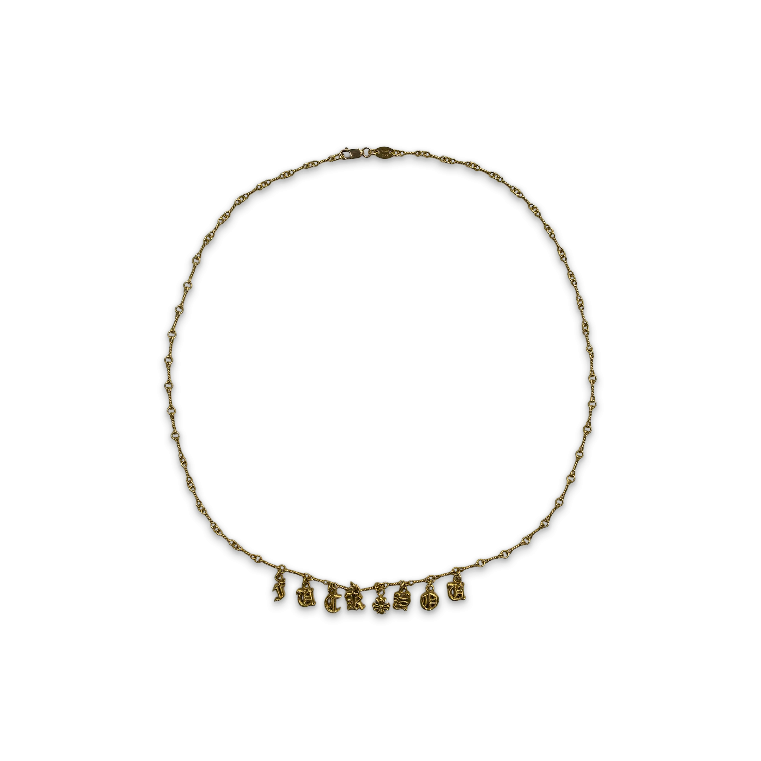 F*ck You Necklace "Gold"