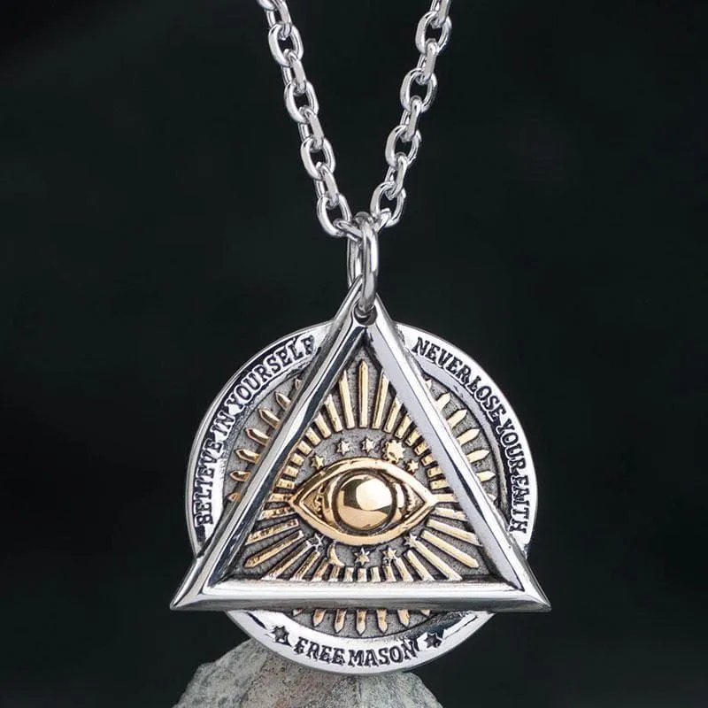 Freemason All Seeing Eye Necklace