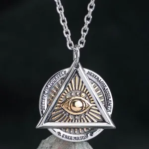 Freemason All Seeing Eye Necklace