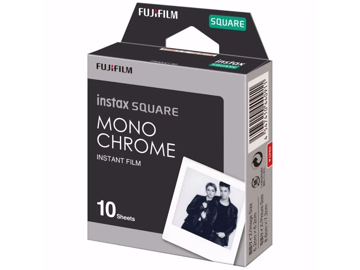 Fujifilm Instax Square Film - Black and White