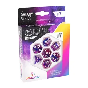 Gamegenic Galaxy Series - Nebula - RPG Dice Set (7pcs)