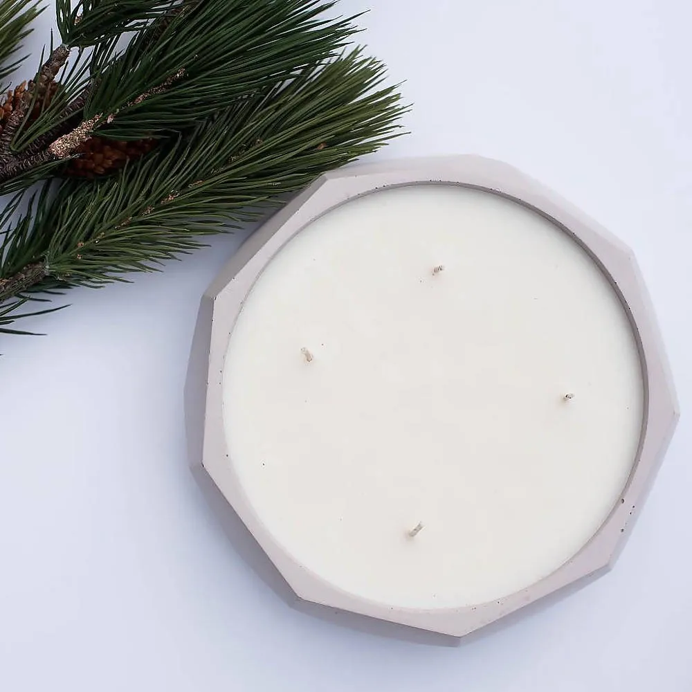 Geo Bowl Candle