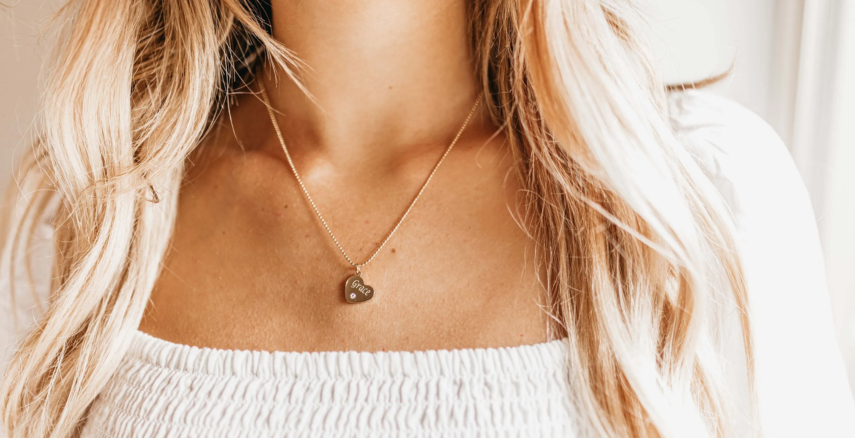 Gold Heart Necklace