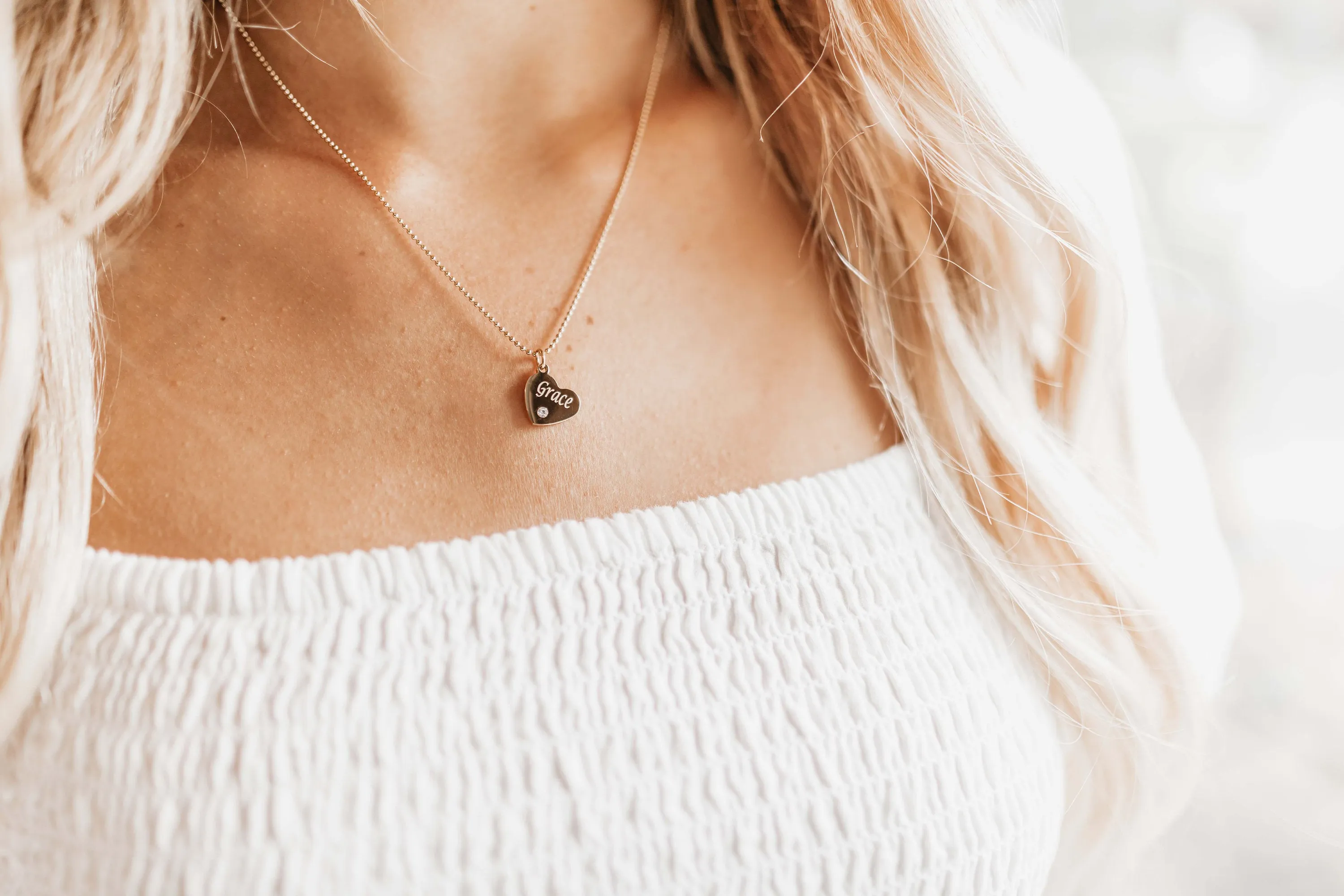 Gold Heart Necklace