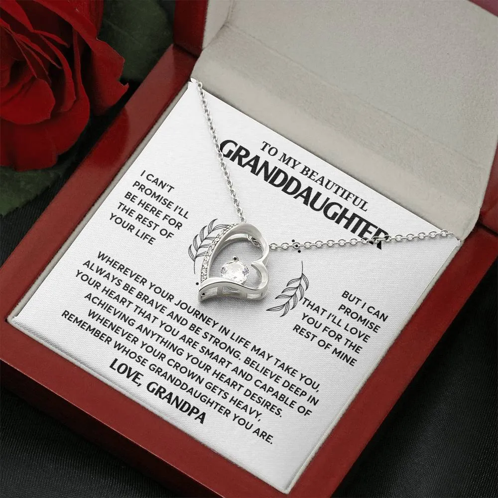 Granddaughter Gift Unusual Gift , Granddaughter Gifts, To My Granddaughter Necklace, Granddaughter Jewelry Gift