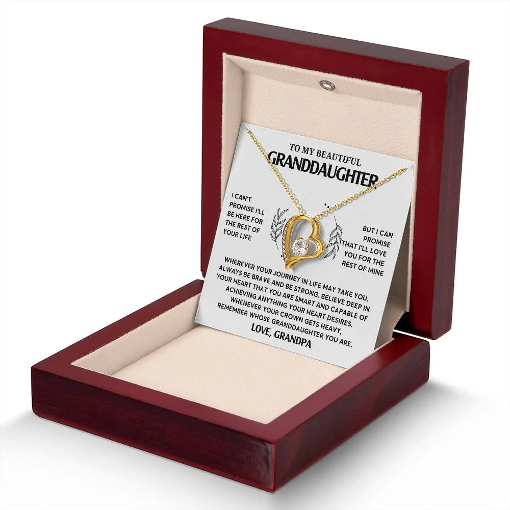 Granddaughter Gift Unusual Gift , Granddaughter Gifts, To My Granddaughter Necklace, Granddaughter Jewelry Gift