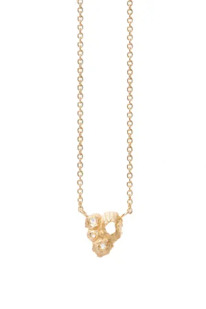 HANDCRAFTED BARNACLES INSPIRED, VELLA COLONY DIAMOND NECKLACE