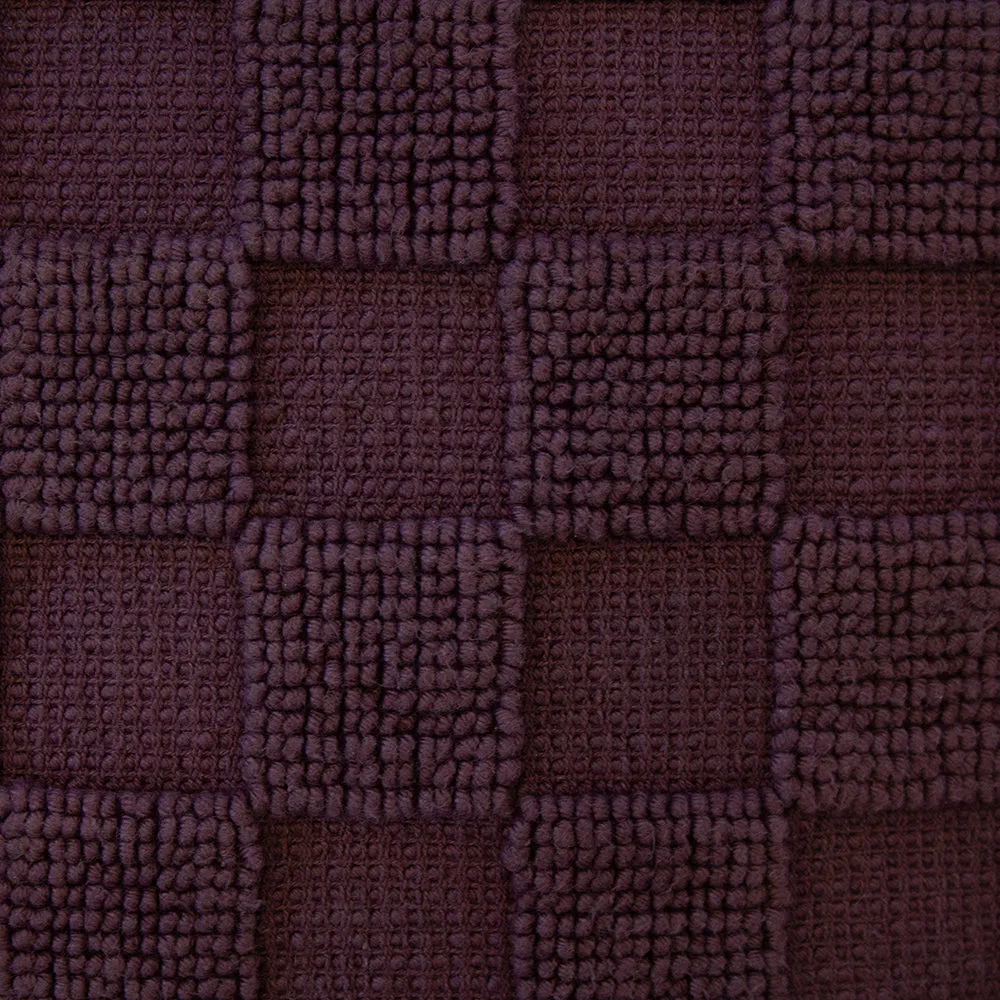 Harris Square Cushion - Plum