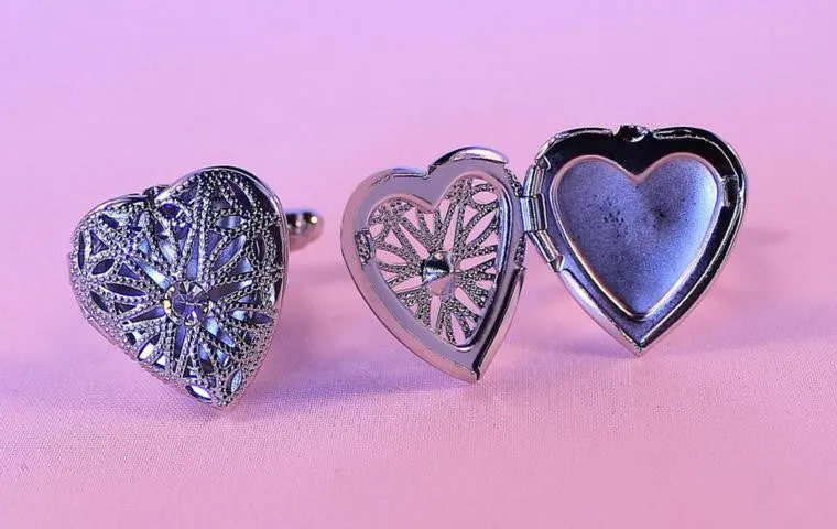 Heart Picture Cufflinks