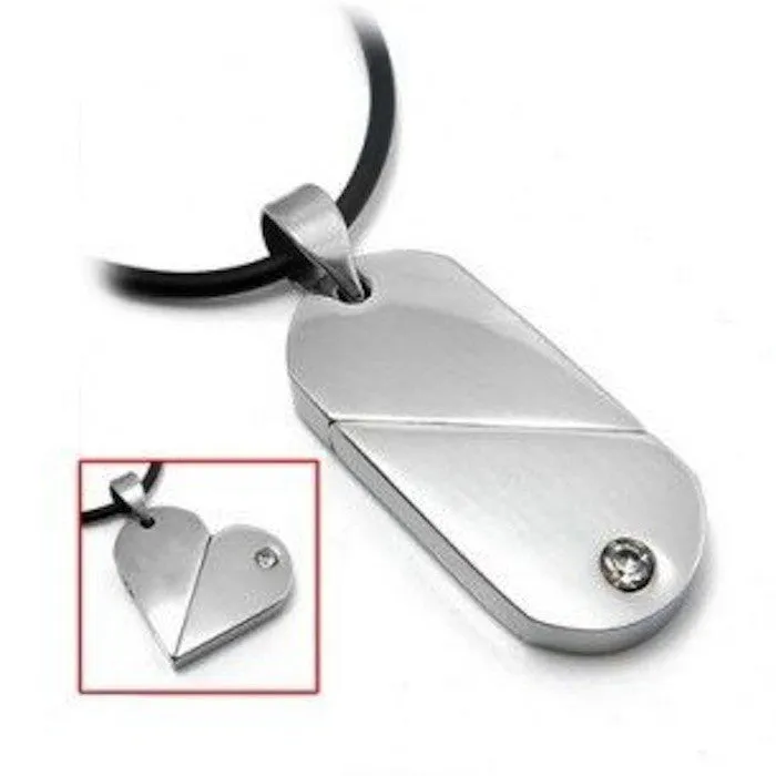 Heart Reversible Pendant
