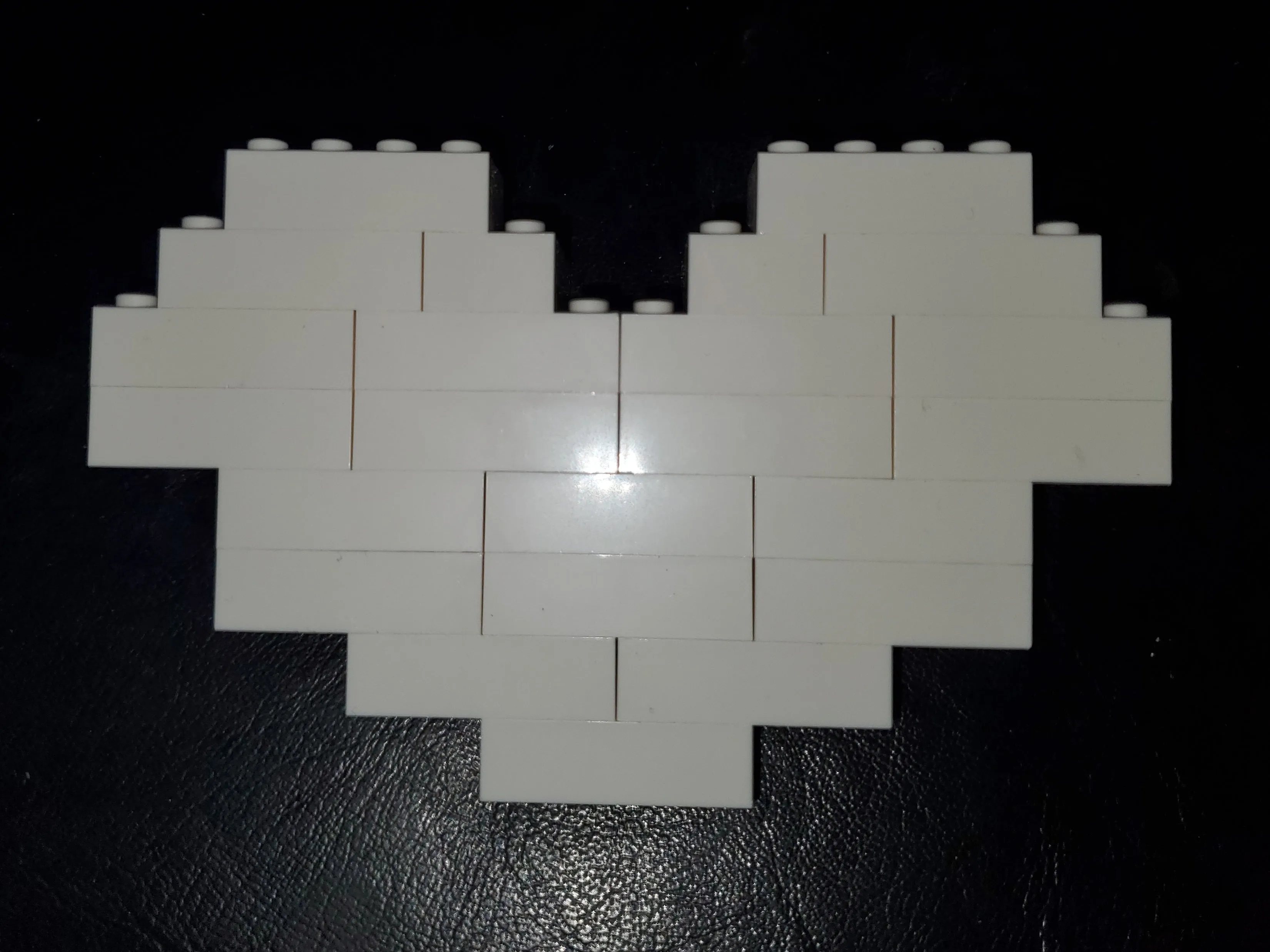 Heart Shaped Personalized Brick Puzzle
