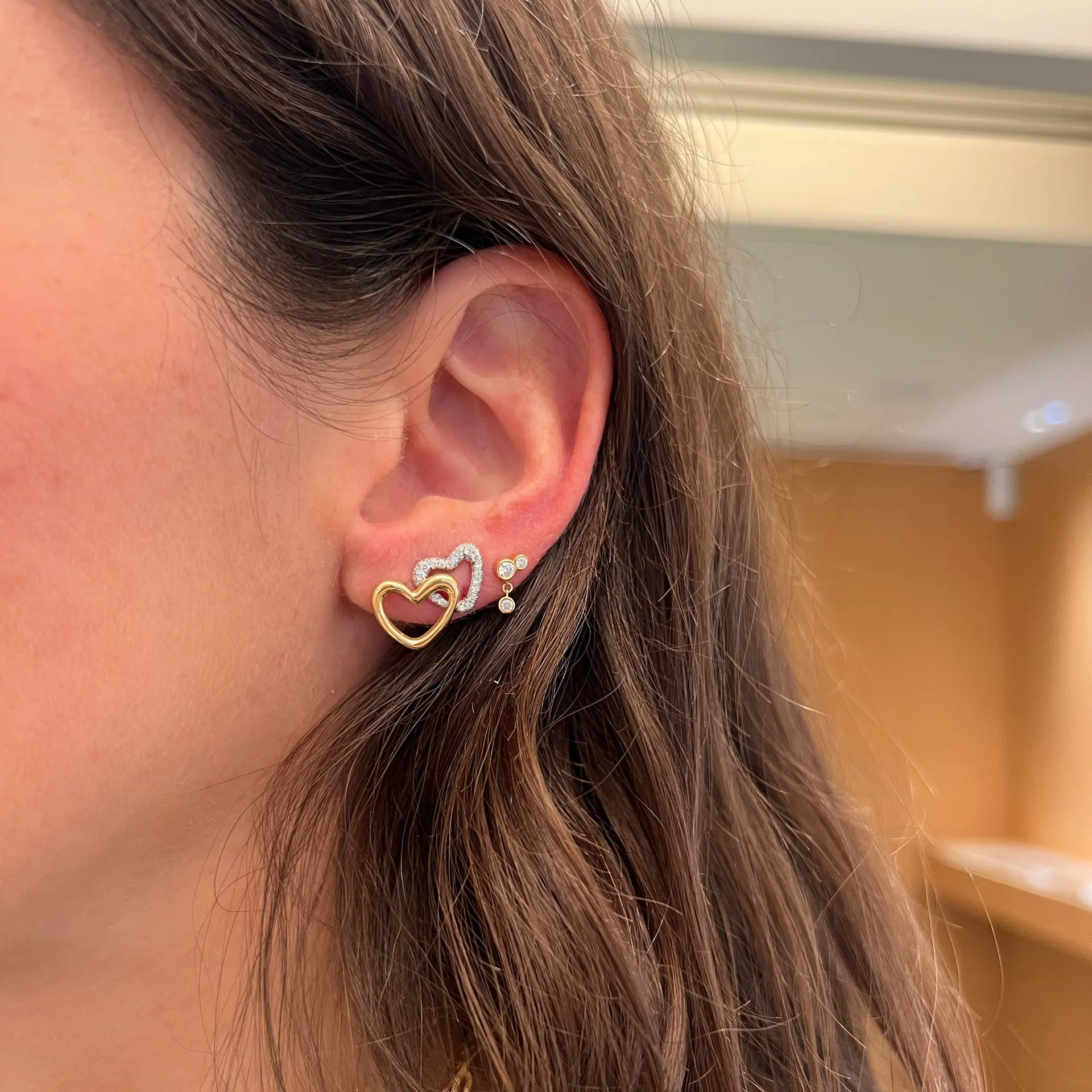 Heart to Heart Earring